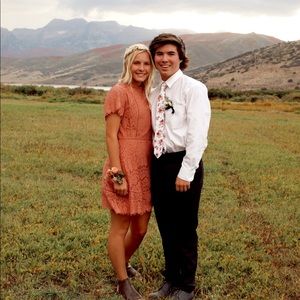 Francesca’s Rust Semi-Formal/Blue Pepper brand